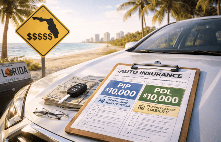 Car insurance requirements in Florida: PIP, PDL &  no-fault laws